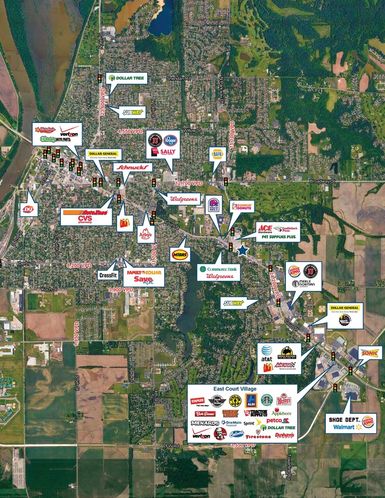 Crossroads Center: 2115-2140 Court Street, Pekin, IL 61554